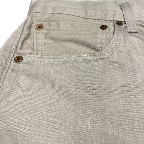 Rare Levi 501 Sand Colour Jeans - Picture 4 of 6